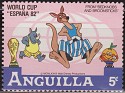 Anguilla - 1982 - Walt Disney - 5 ¢ - Multicolor - Walt Disney, Word Cup, Football - Scott 495 - 0